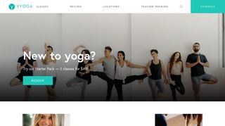 YYOGA | Yoga, Fitness, Meditation & Signature Classes - YYOGA
