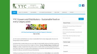 YYC Growers and Distributors - Sustainable food on every Calgary ...
