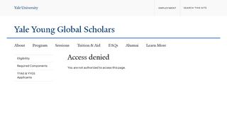 How to Apply | Yale Young Global Scholars