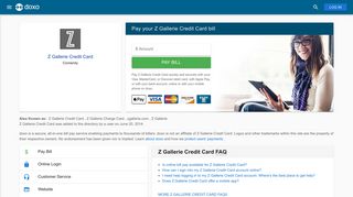 Z Gallerie Credit Card: Login, Bill Pay, Customer Service and Care ...