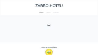 Zabbo-Hotel! - Home
