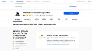 Zachry Construction Corporation Careers and Employment | Indeed.com