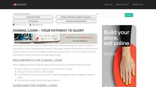Zagmail Login – Your Pathway to Glory - Login Site