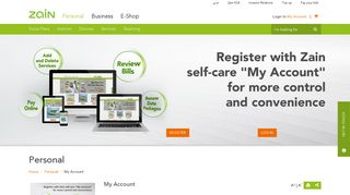 Zain My Account: Account Management Made Easy - Zain KSA