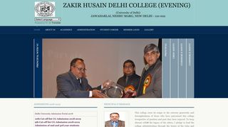 zakir husain delhi college (evening)