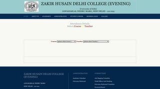 zhce - zakir husain delhi college (evening)