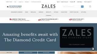 Zales credit card - No and low interest credit card account. Special ...