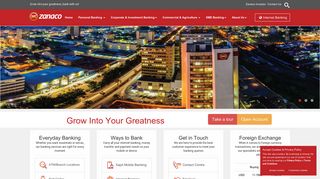 Grow into your Greatness | Zanaco Bank