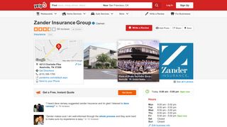 Zander Insurance Group - 57 Reviews - Insurance - 6213 Charlotte ...