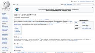 Zander Insurance Group - Wikipedia