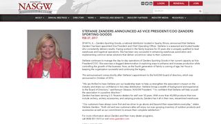 Stefanie Zanders Announced as Vice President/COO Zanders ...