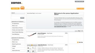 zanox Application Store