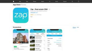 Zap - Real estate CRM on the App Store - iTunes - Apple
