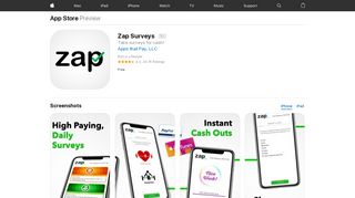 Zap Surveys on the App Store - iTunes - Apple
