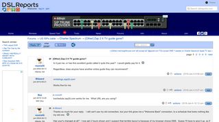 [Other] Zap 2 It TV guide gone? - Charter Spectrum | DSLReports Forums