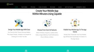 Zapable | Mobile App Maker