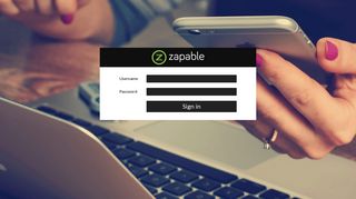 Sign in - Zapable