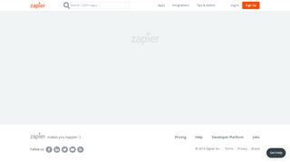 Zapier | The easiest way to automate your work | Zapier
