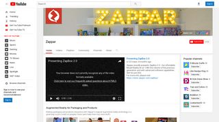 Zappar - YouTube