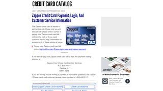 Zappos Credit Card Payment, Login, and Customer Service ...