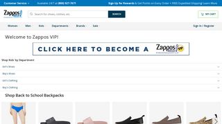 VIP Welcome | Zappos.com