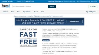 Shipping and Returns | Zappos.com