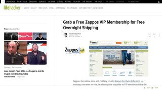 Grab a Free Zappos VIP Membership for Free Overnight Shipping