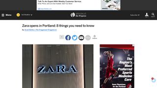 Zara opens in Portland: 8 things you need to know - oregonlive.com