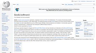Zarafa (software) - Wikipedia