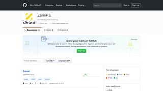 ZarinPal · GitHub
