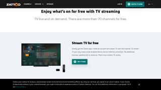 Free Live TV – Enjoy your favorite TV program anywhere. Zattoo Live TV