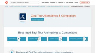 Zaui Tour Alternatives & Competitors | G2 Crowd