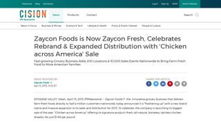 Zaycon Foods is Now Zaycon Fresh, Celebrates Rebrand & Expanded ...