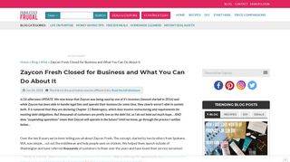 Zaycon Fresh Closed for Business and What You Can Do About It ...