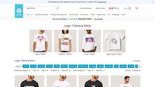 Login T-Shirts & Shirt Designs | Zazzle.ca