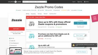50% Off Zazzle Coupons & Promo Codes - February 2019