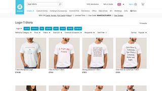 Login T-Shirts & Shirt Designs | Zazzle UK