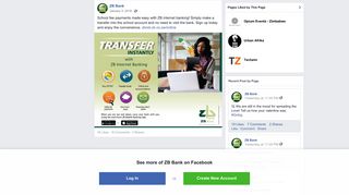 ZB Bank - School fee payments made easy with ZB internet... | Facebook