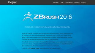 Pixologic : Free Software Trials - ZBrush and Keyshot