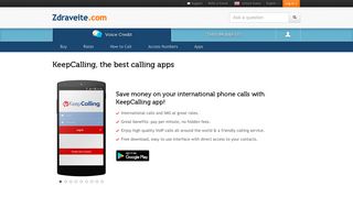 Call Bulgaria with KeepCalling, the best calling app ... - Zdraveite.com