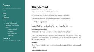 Thunderbird - Caemor