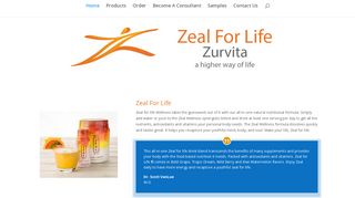 Zeal for life wellness drink Zurvita Reviews prices
