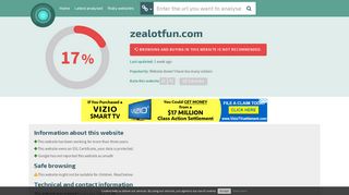 Did you recently visit zealotfun.com? Read this now! - Scamner