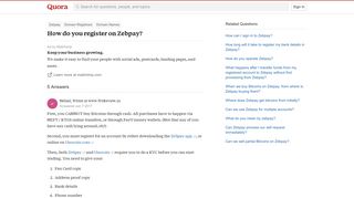 How to register on Zebpay - Quora