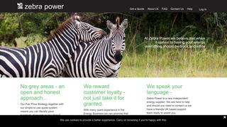 Zebra Power Ltd | Welcome to Zebra