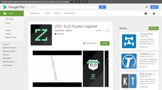 ZED - ELD Trucker Logbook - Apps on Google Play