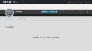 ZedPlays - Plays.tv