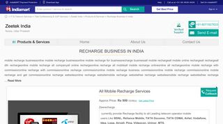 Recharge Business in India - All Mobile Recharge Services Service ...