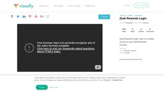 Zeek Rewards Login | Visual.ly