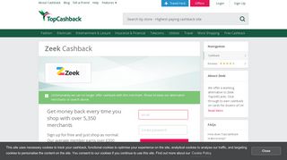 Zeek Discount Codes, Sales, Cashback Offers & Deals - TopCashback